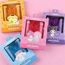 산리오 피규어 캐릭터 줄넘기, 블루, 1개