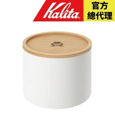 【日本 Kalita】蛋糕濾紙收納盒 不鏽鋼材質 原木上蓋, 1個, 單收納盒(不加購蛋糕濾紙)