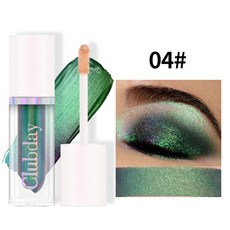 Clubday 彩妝 變色龍眼影液 舞台妝 臉部高光 提亮 單色 偏光眼影, 1個, 銷售，購買等同默認公司免責申明）,3.5ml