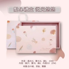 正心堂 包材禮盒專區 糖果餅乾禮盒 過年年節禮品包裝盒, 1個, 點心禮盒 微光悠悠