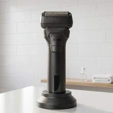 조아스 프리미엄 듀얼 에칭날 전기면도기 생활방수 전동면도기, 블랙, JS-7200