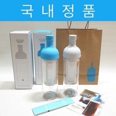 블루보틀 콜드브루 보틀 750ml 더치커피 [선물용 쇼핑백 포함], 그레이, 1개