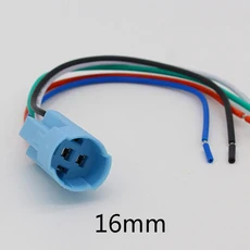 5V 12V LED 자동 잠금/리셋 16mm 방수 금속 푸시 버튼 스위치 유지 래칭 빨간색 파란색, 02 12V, 04 Beige, 1개