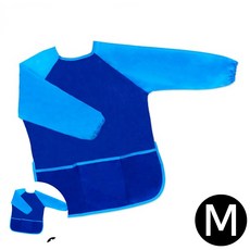 [팔마누] 유아미술가운 모래놀이옷 어린이미술가운 아트 블루스카이 미술가운 M