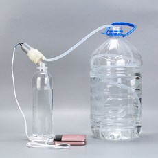 電動吸酒器抽酒神器自吸白酒分酒器自動電動酒泵過濾釀酒米酒水泵2UGA, 電動款+USB控制線+充電器,3米硅膠管-性價比高, 1個