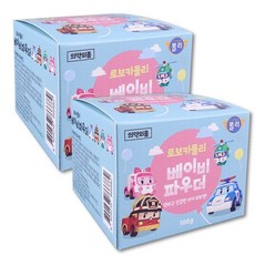 로보카폴리 베이비 파우더 기저귀발진 신생아파우더, 2개