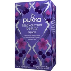 pukka 黑加侖美妍深紫果茶, 1.9g, 20入, 1盒