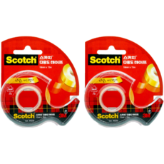 쓰리엠 스카치 다용도 테이프 디스펜서 581 18mm x 15m, 16개, 2개