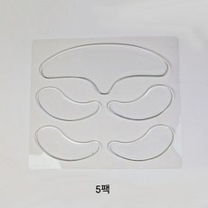 5pcs 실리콘 주름 개선 패치 재사용 가능한 얼굴 이마 눈 패드 세트 얼굴 주름 개선 피부 리프팅 케어 스트립, 1000개, 5개입