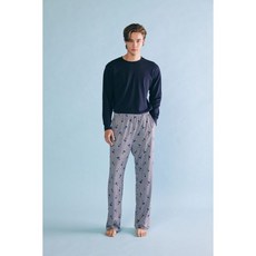 컴핏비너스체크바지 파자마 홈웨어 남자바지 (SYEPE007M)