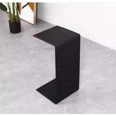 쇼파협탁 소파책상 미니 무광 테이블 노트북 이동식, 무광블랙 35x35x60