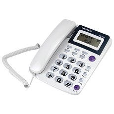 IDS來電顯示家用電話, TKT-500, 白色