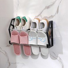 붙이는 신발정리대 슈즈렉 LIV001, 1개, 화이트_63cm
