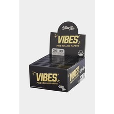 아마존평점4.5+ 미국출고 169761 VIBES - 소책자 wTips Fatty 33/24 디스플레이 박스 초박형