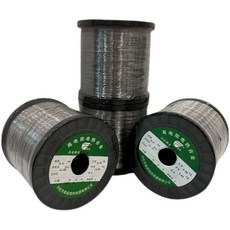 1.0-1.5mm 공예용얇은철사 반생 컬러와이어 철선 알루미늄철사, 2080-0.1mm(50m)저항122Ω