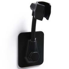 免釘蓮蓬頭掛座/花灑支架, 黑色