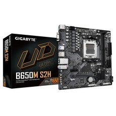 Gigabyte相容B650M S2H M- 主機板 2 x DDR5 M.2 PCIe 4.0 X16 4 SATA 3.0 VGA DP HDMI Ryzen相容7000/8000 系列 AM, 單一商品