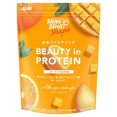 Slim Up Slim 美容蛋白膠原蛋白 10 000mg 芒果柳橙口味, 1個, 300g