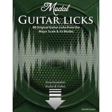 (英文圖書)Modal Guitar Licks: 80 Original Guitar Licks from the Major scale and its Modes 平裝版, Intuition Publications, 英文
