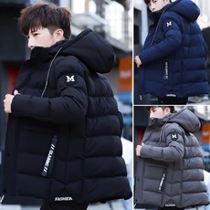 韓版內裡加絨加厚連帽外套 M-4XL 高品質刷毛保暖棉衣