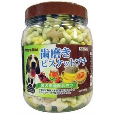 Petty Man 狗用潔牙烘焙點心, 1個, 迷你潔牙餅 500g