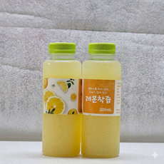 NFC 레몬착즙 원액 100% 레몬즙 레몬수 당일착즙 열처리안함, 2개, 300ml