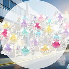 티니비즈 6번 캔디 홀로그램 중 DIY 악세사리 핸드메이드 미술용품 만들기재료키트 컬러비즈