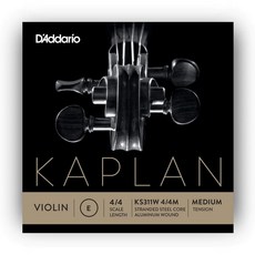 D'Addario Kaplan Non-whistling wound KS311W 44M Medium Tension 다다리오 바이올린 용