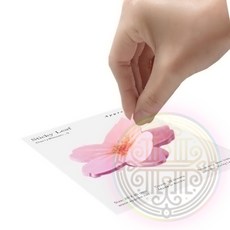 메모지 노트 종이 기록 빠른배송 정리 구성 책상, 장미S