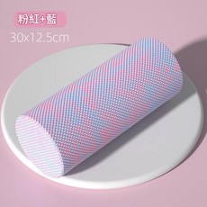實心泡沫軸 菱形紋瑜伽按摩柱 30x12.5cm, 迷彩款 - 櫻花粉 30×12.5cm, 1個