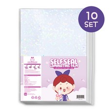 아르미공작소 손코팅지 10팩 세트(총 100매), 홀로그램 글래스, 1개, A4