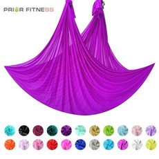 공중 요가 해먹 그네 스포츠용 벨트 스윙 플라잉, 1개