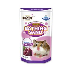 뉴에이지 햄스터 목욕모래 포도향 (1kg) NA-H014, 1kg, 1개