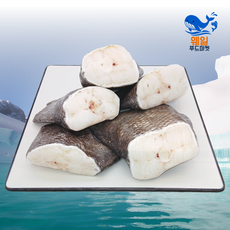 웨일푸드마켓 메로꼬리 1kg 메로 메로구이 스테이크 생선, 1세트