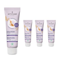 에티튜드 센서티브 스킨 케어 내추럴 컨디셔너 수딩 & 볼류마이징 카모마일 인리치드 오트밀, 4개, 240ml