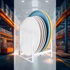 접시 거치대 소 주방수납 수납정리대 접시정리 주방정리선반 접시정리대 접시수납