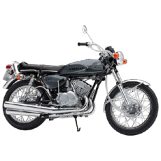 하세가와 1/12 가와사키 500-SS MACHIII 프라모델 화이트