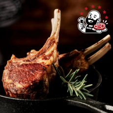 호주산 양쪽갈비 350g 캠핑고기 바베큐 양꼬치 양갈비 양숄더렉 쯔란 무료 증정, 1개