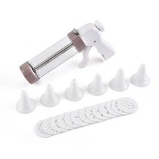 半自動裱花槍 曲奇餅乾槍 擠花花嘴, 1個