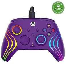 [Amazon.co.jp TURTLE BEACH Afterglow Wave USB Xbox PCXbox 3 RGB 한정] 컨트롤러 퍼플 유선
