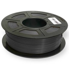 우리잉크 3D 펜 3D프린터 PLA 필라멘트 1Kg 릴 1.75mm, 검정 BLACK