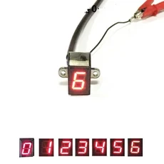 12V 범용 LED 디지털 기어 표시기 오토바이 디스플레이 시프트 위치 센서 방수, 03 Style B