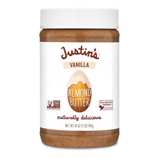 저스틴의 클래식 글루텐 프리 아몬드 버터 스퀴즈 팩 1.15온스(10팩), 1 Vanilla Almond Butter, 32g