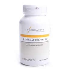 INTEGRATIVE THERAPEUTICS 白藜蘆醇超素食膠囊, 60顆, 1罐