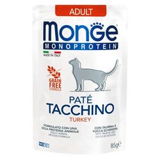 Monge 瑪恩吉 無穀主食肉醬貓餐包, 1個, MONO貓餐包85g成貓鴨肉*28, 85g, 鴨肉
