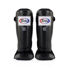 FAIRTEX SP3 黑色 護脛 MMA格鬥自由搏擊對打練習泰拳, 黑色,M, 1個