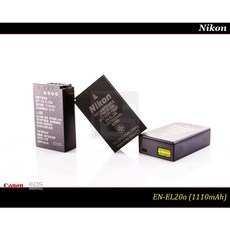 Nikon 相機電池, 1個, EN-EL20a * 1