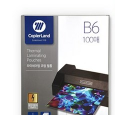 모어 B6 코팅지 100p 스티커코팅지