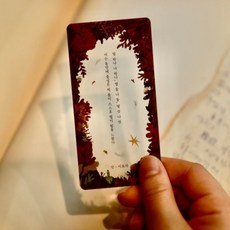 문학 투명 책갈피 북마크 시즌2/봄 여름 가을 겨울 won+265xp