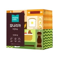 키친타올 행주 화장지 타월 모나리자 뽑아쓰는 무형광 티슈 150매 2입, 2개입, 150개